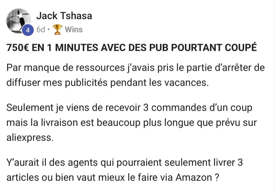 Jack Tshasa : 750 € en une minute